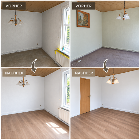 Renovierung Wohnzimmer